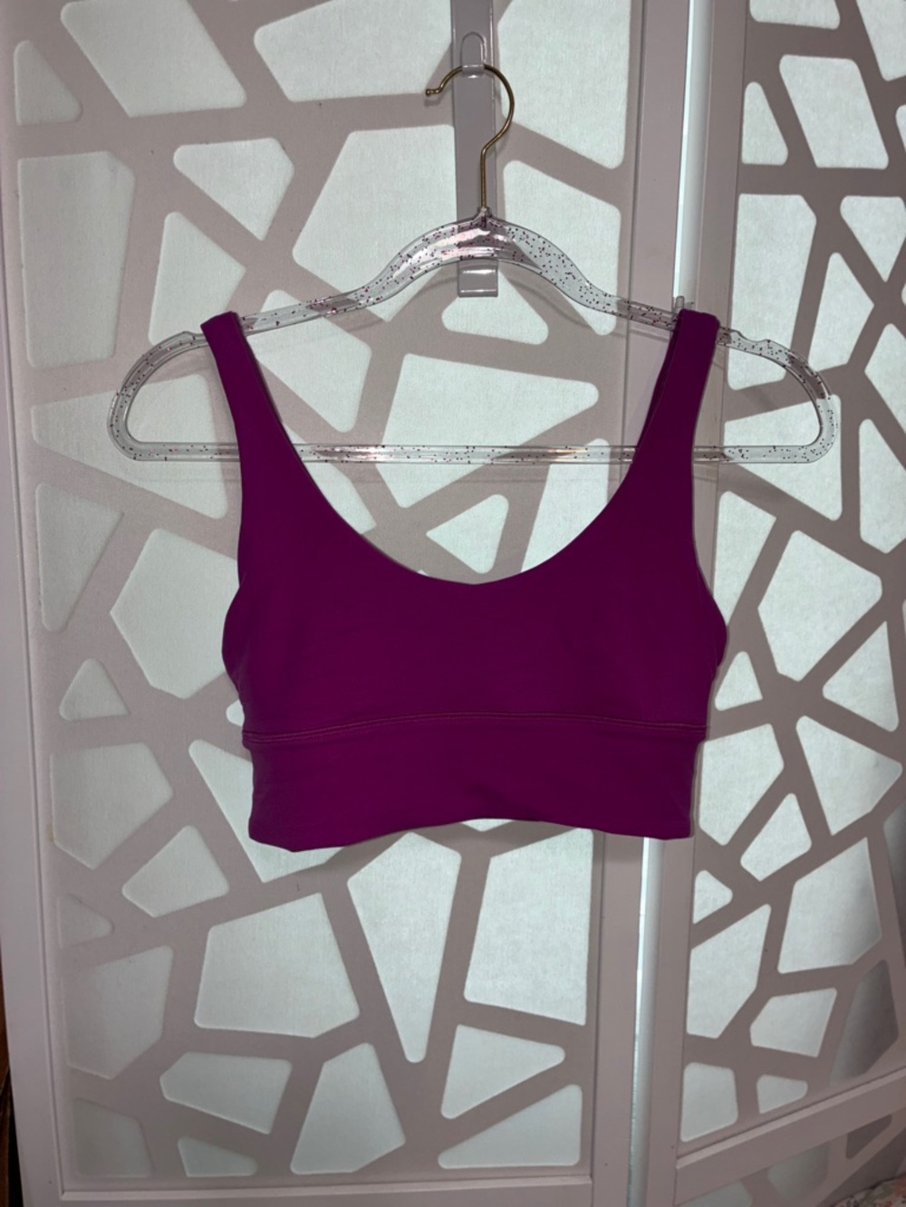 lululemon athletica align bra Scoop Sports Bra in Bright Purple *Reversible